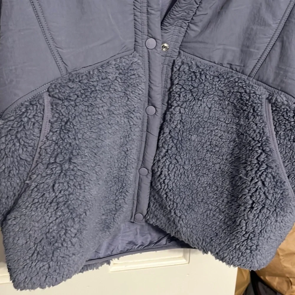 NWT Free People Adventure Awaits Fleece Jacket Size XS